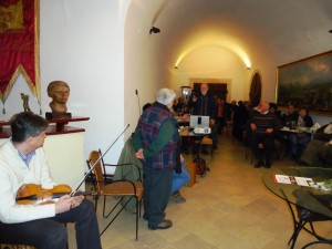 Rózával a György villában